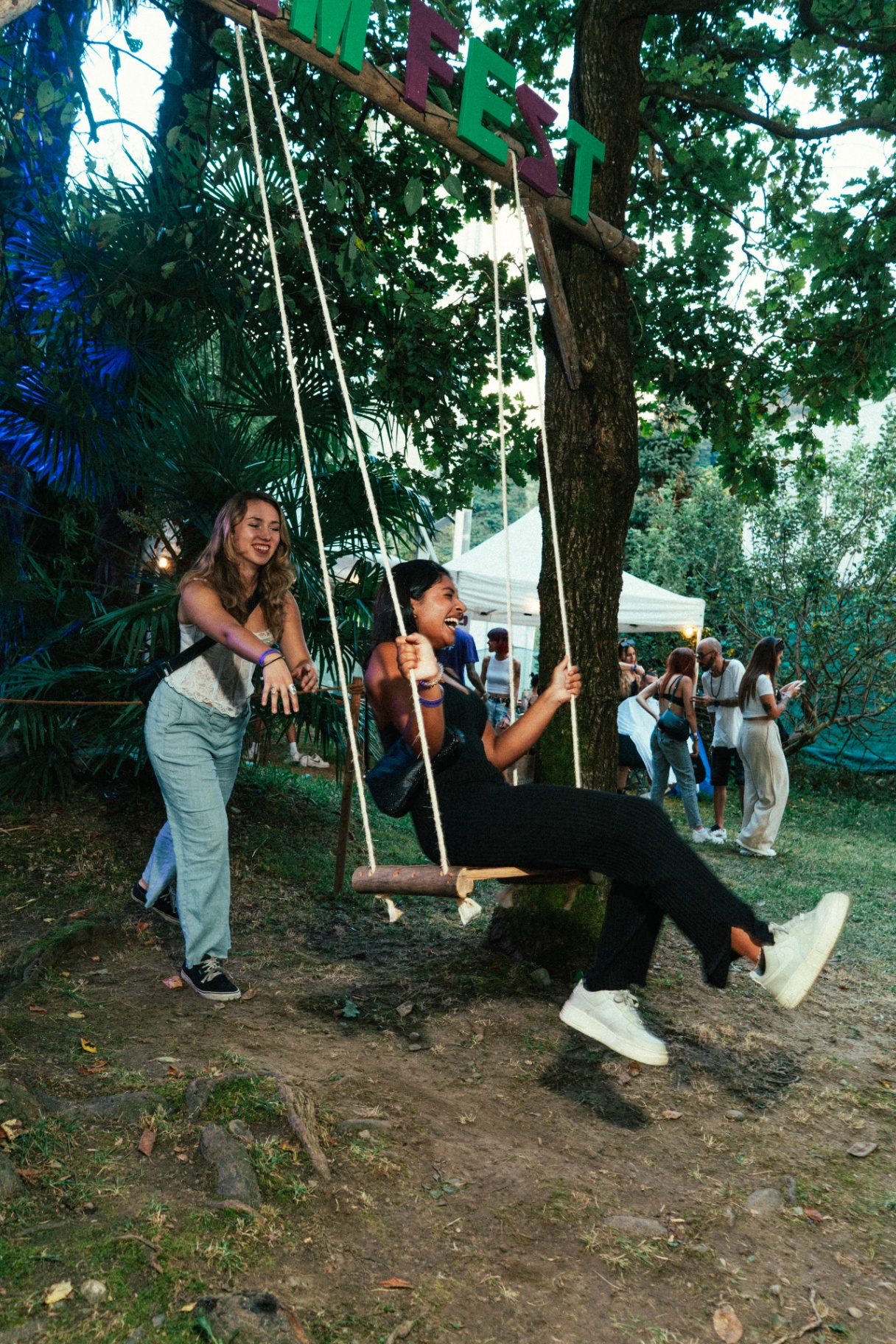 Crowd and DJ set at Gemfest In The Garden — photo 14
